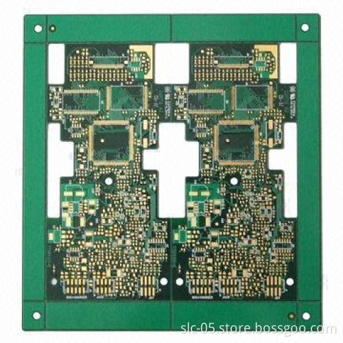 Multilayer 4-layer PCB, FR-4 Tg150 and Surface ENIG